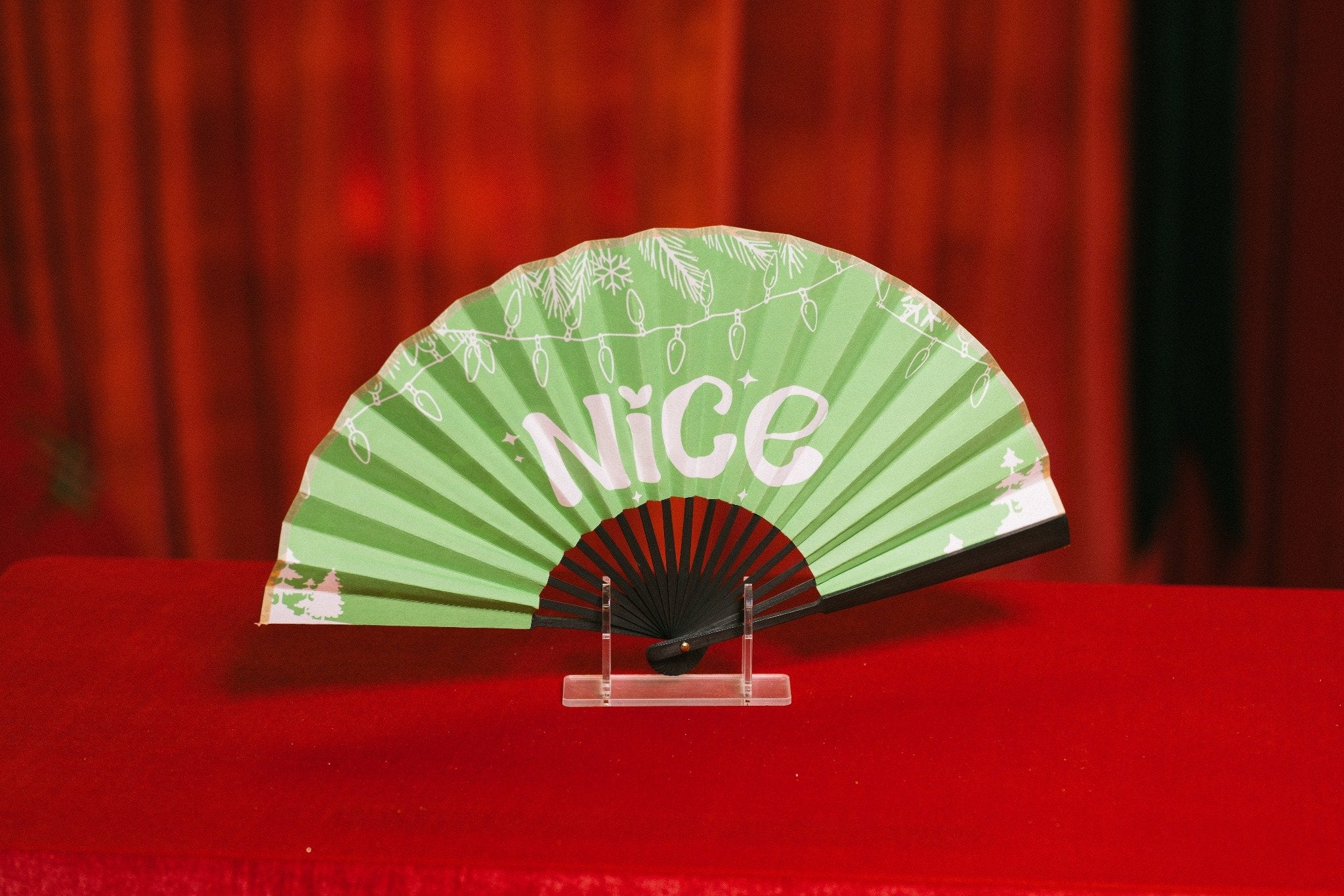 Naughty & Nice Hand Fan