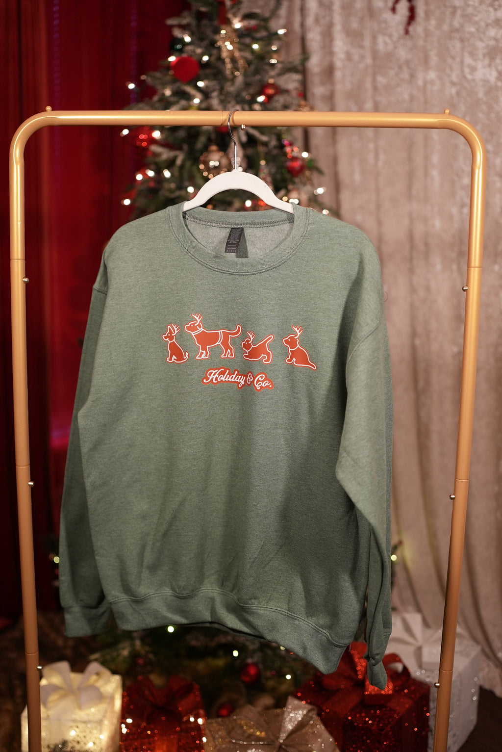 Holiday Hounds Crewneck