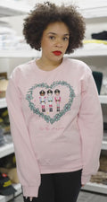 Holiday In Pink Crewneck