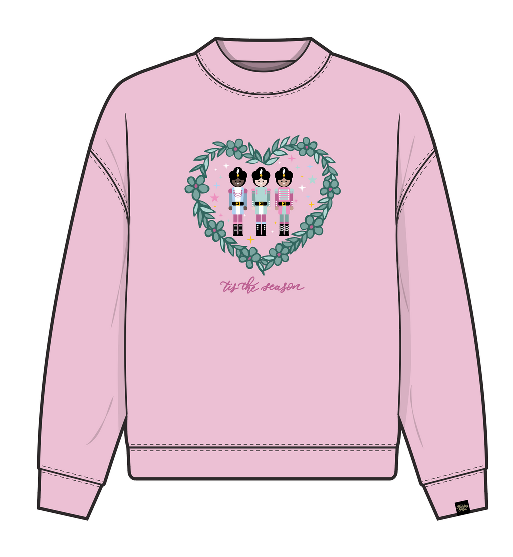Holiday In Pink Crewneck